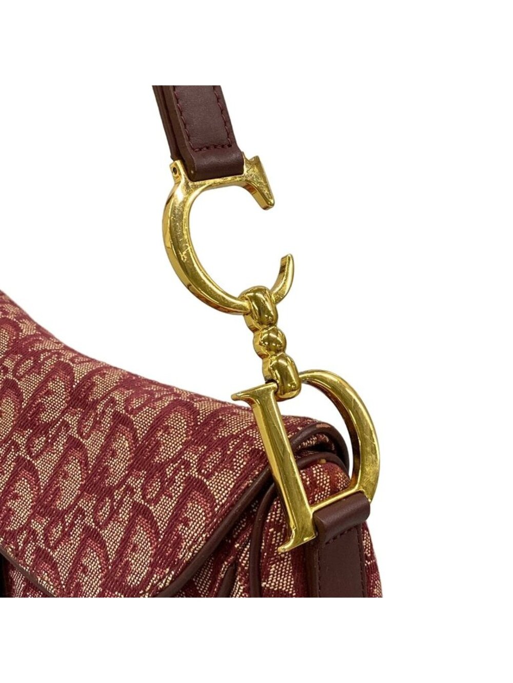 Dior Shoulder Bag Trotter Beige Red - Picture 16 of 16